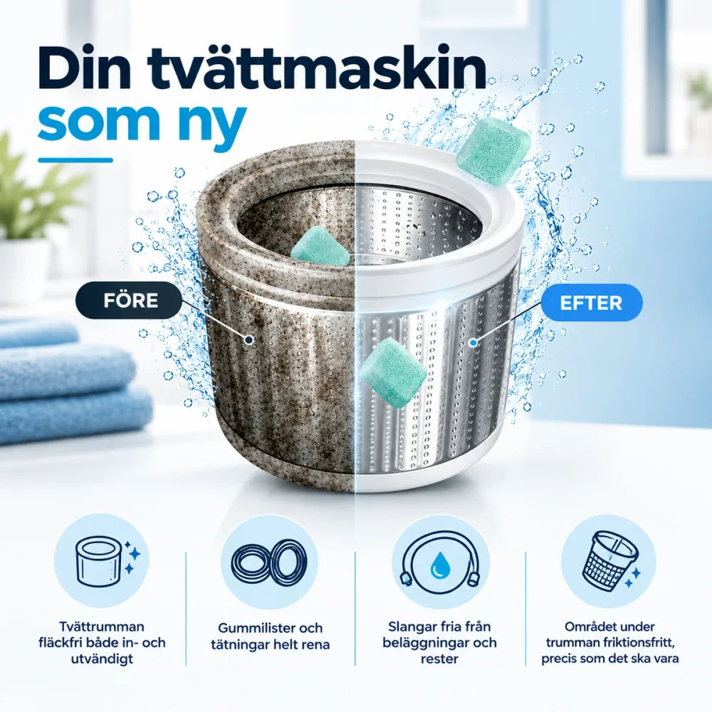 Tvättmaskinsrengöring för husdjurshushåll