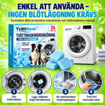 Tvättmaskinsrengöring för husdjurshushåll